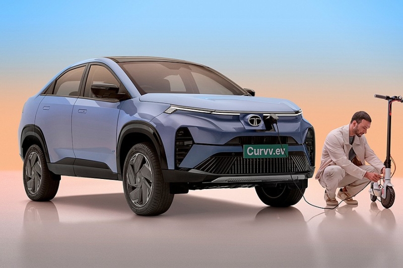 Купеобразный кроссовер Tata Curvv оказался богаче и дороже конкурирующего Citroen Basalt