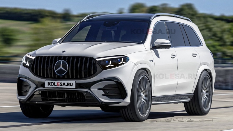 Обновлённый Mercedes-AMG GLS 63: первые изображения